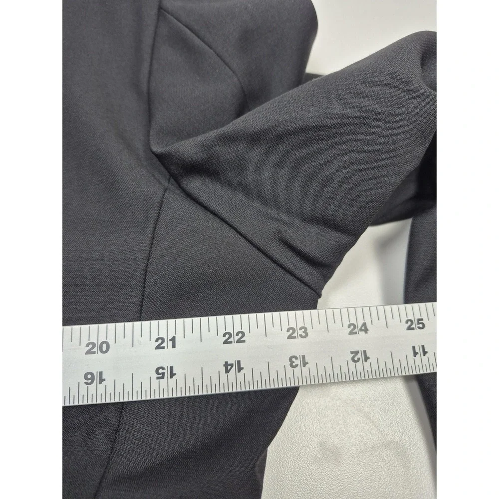 Roberto Zanieri Tuxedo Suit Mens 44 Long Black Wool 2 Piece 38x34 Italy NWT FLAW